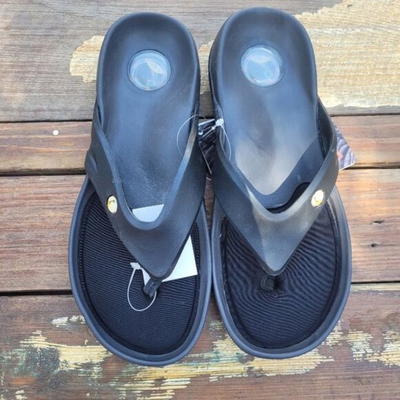 Hawaiian Jellys Slide Flip Flop Thong Flat Sandals Sz 11 - Picture 2 of 10